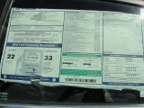 2011 Hyundai Sonata SE 2.0T Window Sticker