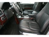 2008 Land Rover Range Rover V8 HSE Jet Black Interior