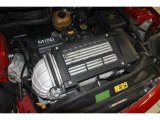 2006 Mini Cooper S Convertible 1.6 Liter Supercharged SOHC 16-Valve 4 Cylinder Engine