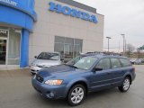 2007 Newport Blue Pearl Subaru Outback 2.5i Wagon #46966609