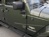 2008 Jeep Wrangler Unlimited Sahara 4x4 Marks and Logos