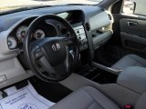 2009 Honda Pilot EX-L Gray Interior