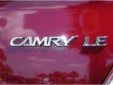 2004 Toyota Camry LE V6 Marks and Logos