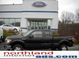 2011 Tuxedo Black Metallic Ford F150 XLT SuperCab 4x4 #46966654