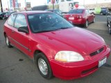 1996 Milano Red Honda Civic DX Hatchback #46966660