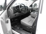 2011 GMC Sierra 3500HD Work Truck Regular Cab Chassis Dark Titanium Interior
