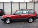 2003 Cayenne Red Pearl Subaru Forester 2.5 X #46967284