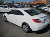 Taffeta White Honda Civic in 2011