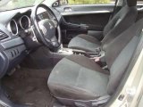 2008 Mitsubishi Lancer GTS Black Interior