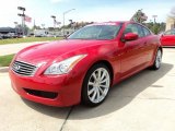 2008 Vibrant Red Infiniti G 37 Journey Coupe #47005687