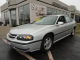 2002 Galaxy Silver Metallic Chevrolet Impala LS #47005348