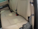 2011 Ford F250 Super Duty Lariat Crew Cab Adobe Beige Interior