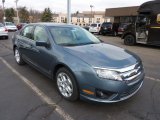 2011 Steel Blue Metallic Ford Fusion SE #47005375
