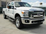 2011 Oxford White Ford F250 Super Duty XLT Crew Cab 4x4 #47005523