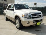 2011 White Platinum Tri-Coat Ford Expedition EL King Ranch #47005524