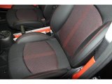 2011 Mini Cooper Countryman Pure Red Leather/Cloth Interior