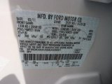 2011 Edge Color Code for White Platinum Tri-Coat - Color Code: UG