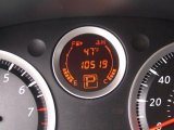2010 Nissan Sentra 2.0 SR Gauges