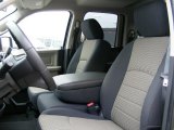 2011 Dodge Ram 1500 SLT Quad Cab 4x4 Dark Slate Gray/Medium Graystone Interior