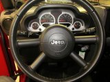 2010 Jeep Wrangler Unlimited Rubicon 4x4 Steering Wheel