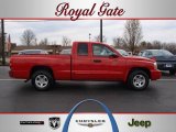 2005 Flame Red Dodge Dakota SLT Club Cab #47005260