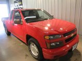 2004 Victory Red Chevrolet Colorado LS Extended Cab #47005791