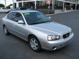 2002 Silver Pewter Hyundai Elantra GLS Sedan #47006020