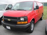 2010 Victory Red Chevrolet Express 2500 Work Van #47005826