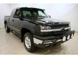 2004 Black Chevrolet Silverado 1500 Z71 Extended Cab 4x4 #47005836