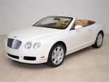 2008 Glacier White Bentley Continental GTC  #47056615