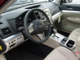 2011 Subaru Outback 2.5i Premium Wagon Warm Ivory Interior
