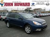 2011 Azurite Blue Pearl Subaru Outback 2.5i Premium Wagon #47057997