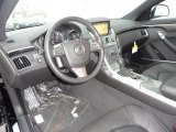 2011 Cadillac CTS 4 AWD Coupe Ebony Interior