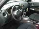 2011 Nissan Juke SV AWD Black/Silver Trim Interior