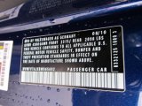 2011 Volkswagen GTI 2 Door Info Tag