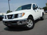 2008 Avalanche White Nissan Frontier SE V6 King Cab #47057497