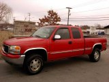 1999 Fire Red GMC Sierra 1500 SLE Extended Cab 4x4 #47057689
