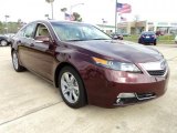 2012 Acura TL Basque Red Pearl