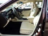 2012 Acura TL 3.5 Technology Parchment Interior