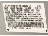 2009 Odyssey Color Code for Silver Pearl Metallic - Color Code: NH678M