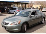 2009 Mystic Green Metallic Honda Accord EX-L Sedan #47112743