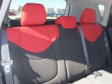 2011 Kia Soul Sport Red/Black Sport Cloth Interior