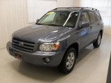 2007 Bluestone Metallic Toyota Highlander V6 4WD #47113253