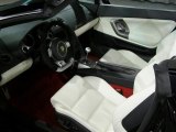 2007 Lamborghini Gallardo Spyder White/Red Interior