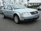 2003 Blue Silver Metallic Volkswagen Passat GLS Sedan #47112690