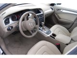 2009 Audi A4 2.0T Sedan Cardamom Beige Interior