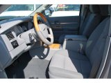 2007 Chrysler Aspen Limited Dark Slate Gray/Light Slate Gray Interior