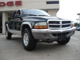 2001 Forest Green Pearl Dodge Dakota SLT Quad Cab 4x4 #47113164