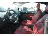 2005 Volkswagen New Beetle GLS Convertible Bordeaux Red Interior
