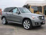 Palladium Silver Metallic Mercedes-Benz GLK in 2011